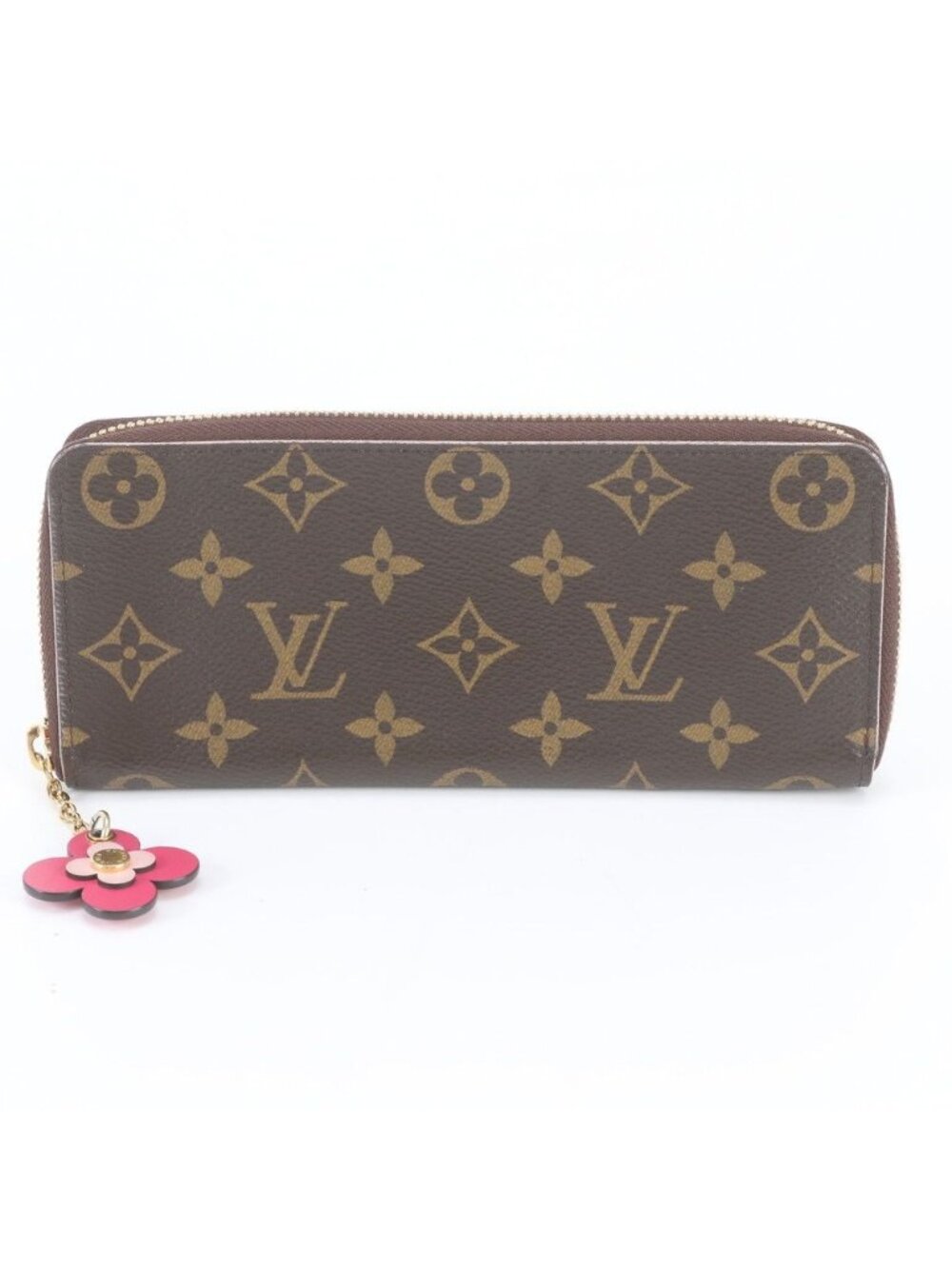 Louis Vuitton Monogram Portefeuille Clemence Leather Wallet
